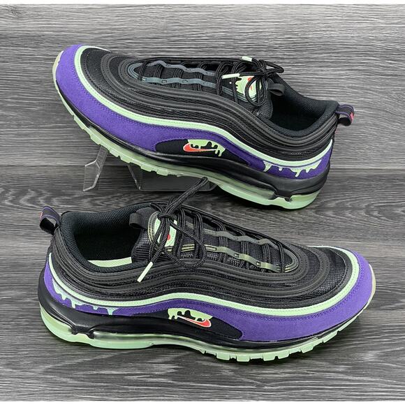 Nike Air Max 97 “Halloween Slime", Black | Size 13M [VNDS] DC1500-001 - Picture 1 of 8